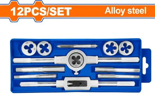 [TMI7088] 12 PCS METRIC TAP & DIE SET WADFOW (WAJ1L01)