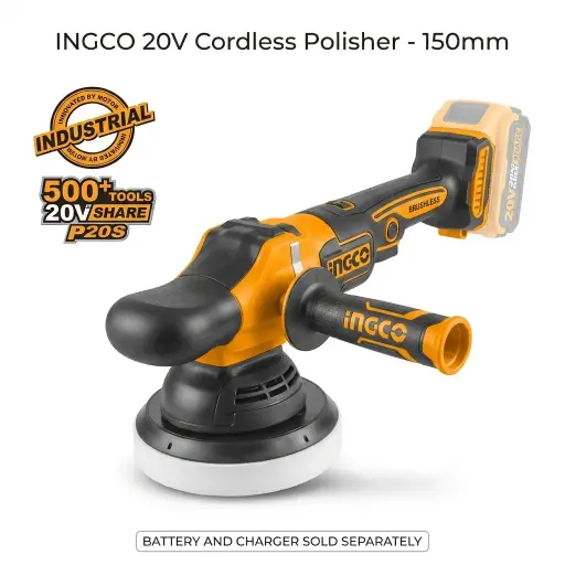 [ToolsMart7128] CORDLESS ANGLE POLISHER 20V INGCO (APLI2015)