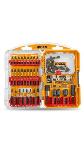 [ToolsMart7097] 51 PCS SCREWDRIVER BITS SET INGCO (AKDL25106)