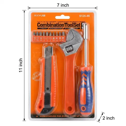 [ToolsMart7091] 13 PCS HAND TOOL SET KKYJIA (S126-46)