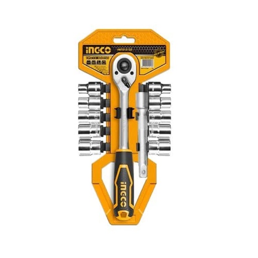 [toolsmart1494] 12 PCS 1/2 SOCKET SET INGCO (HKTS12122)