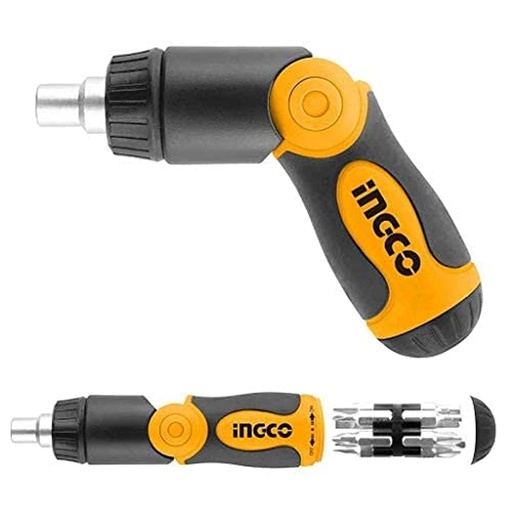 [ToolsMart1887] 13 IN 1 RATECHET SCREWDRIVER SET INGCO (AKISD1208)