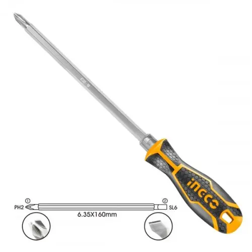 [ToolsMart540] 2 IN 1 SCREWDRIVER INGCO (AKISD0201)