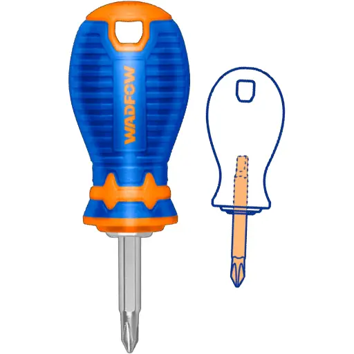[ToolsMart507] 2 IN 1 SCREWDRIVER WADFOW (WSS45M1)