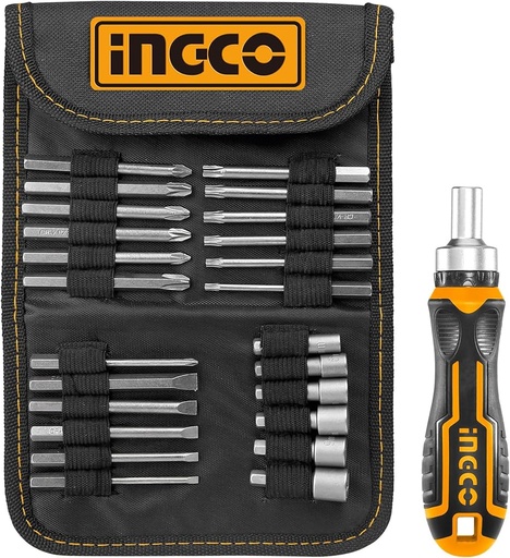 [toolsmart1549] 26 PCS SCREWDRIVER SET INGCO (HKSDB0268)