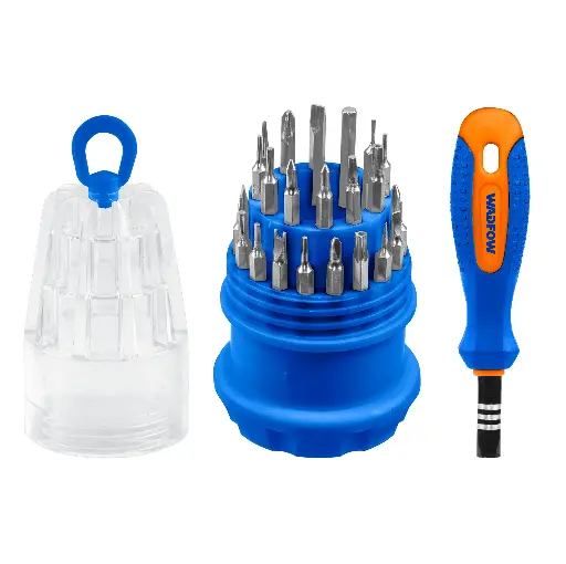 [toolsmart1565] 31 IN 1 SCREWDRIVER SET WADFOW (WSS1J31)