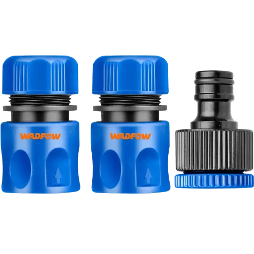 [ToolsMart4692] 3PCS QUICK HOSE CONNECTION SET WADFOW (WQC2E33)