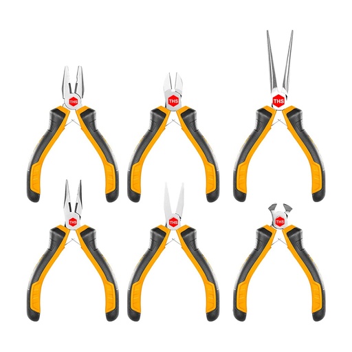 [ToolsMart4348] 6 PCS MINI PLIERS SET INGCO (HMPS06115)