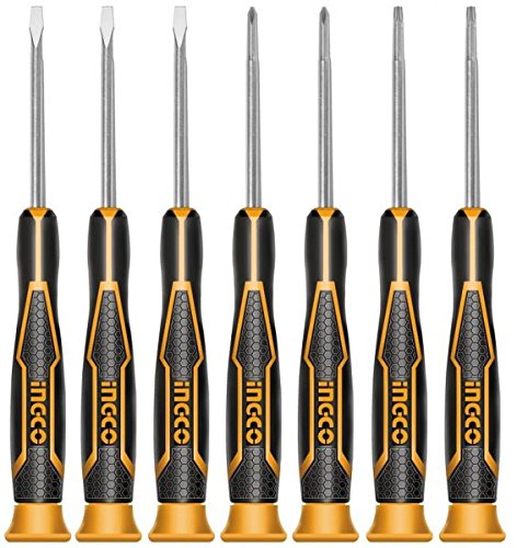[ToolsMart4239] 7PCS  SCREWDRIVER SET INGCO (HKSD0718)