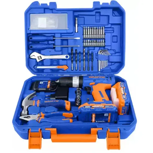 [toolsmart1625] 91 PCS TOOL SET WADFOW (WDT1B90)