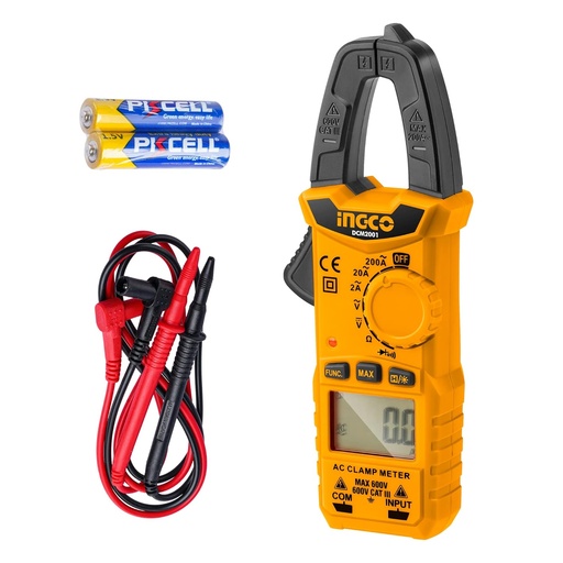 [ToolsMart4028] AC CLAMP METER INGCO (DCM2001)