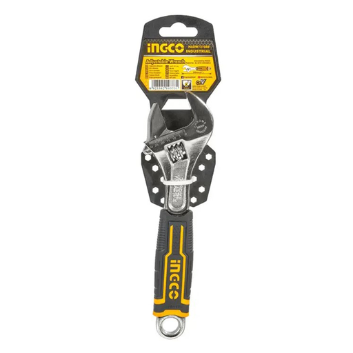 [toolsmart1662] ADJUSTABLE WRENCH 6" GRIP INGCO (HADW131068)