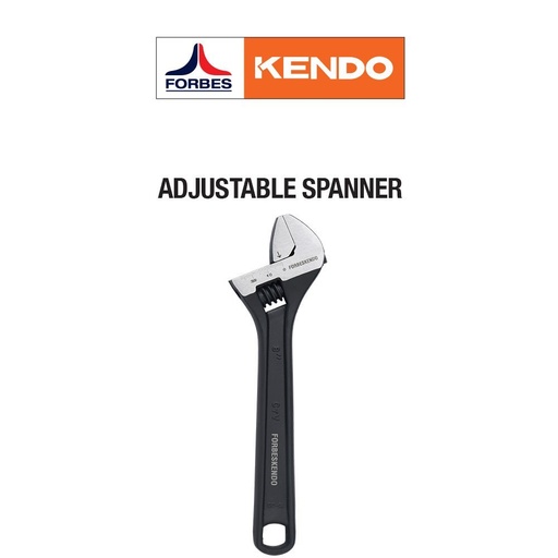 [toolsmart1666] ADJUSTABLE WRENCH 8" KENDO (EBR6000030)
