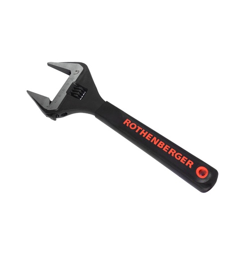 [toolsmart1671] ADJUSTABLE WRENCH WIDE JAW 10" ROTHENBERGER (70461)