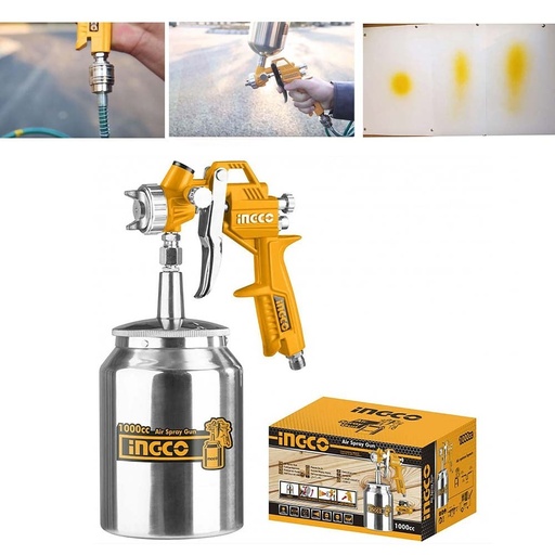 [ToolsMart3261] AIR SPRAY GUN 1000CC INGCO (ASG3101)