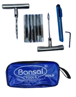 [ToolsMart1032] BANSAL TYRE PUNCTURE KIT GOLD