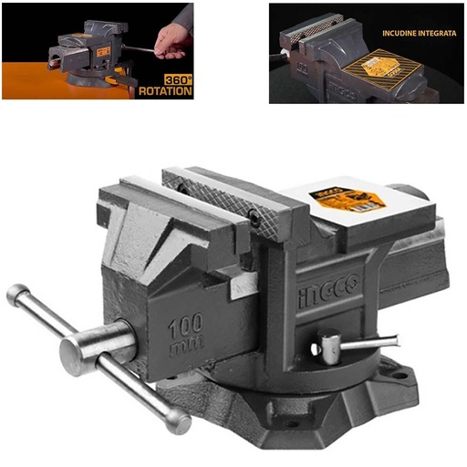 [toolsmart6] BENCH VICE 4" INGCO (HBV084)