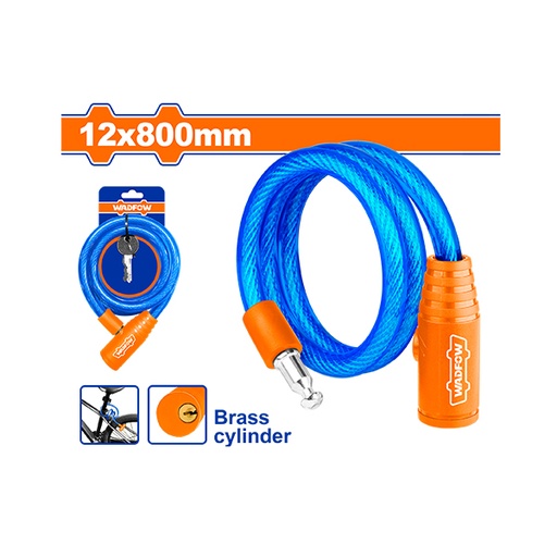 [ToolsMart765] BICYCLE LOCK WADFOW (WBK1108)