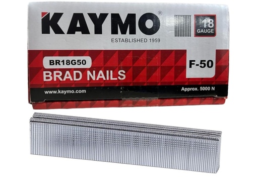 [toolsmart44] BRAD NAILS KAYMO (BR18G50)