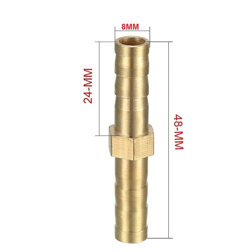 [ToolsMart554] BRASS JOINT 8MM PN-2