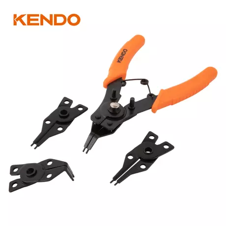 [ToolsMart487] CIRCLIP PLIER 4 IN 1 KENDO (EBR5003580)