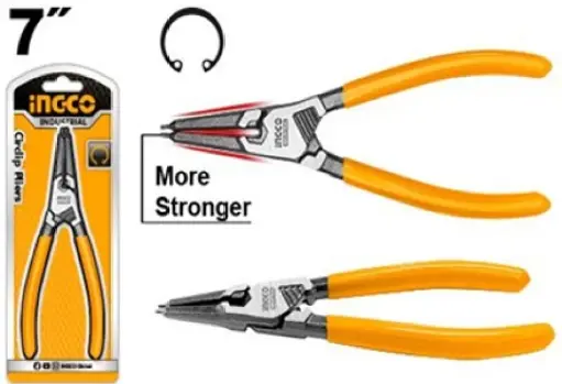 [TMI484] CIRCLIP PLIERS 7" INGCO (HCCP261803)