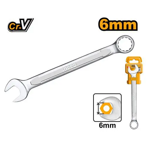 [ToolsMart451] COMBINATION SPANNER 6MM INGCO (HCSPA061)