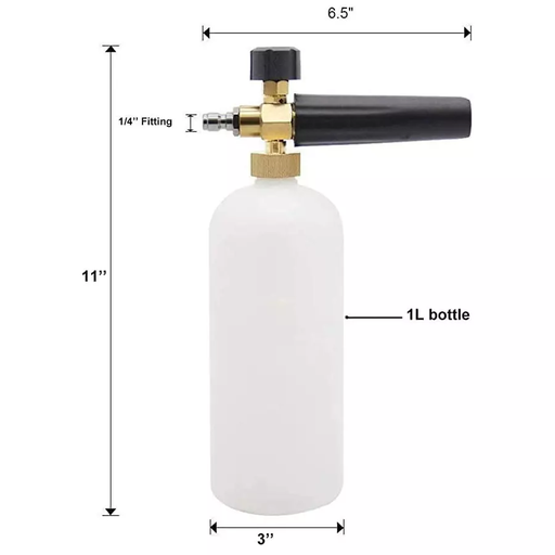 [toolsmart1986] COMMERCIAL FOAM BOTTLE