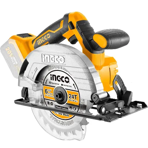 [toolsmart2026] CORDLESS CIRCULAR SAW 20W INGCO (CSLI1651)