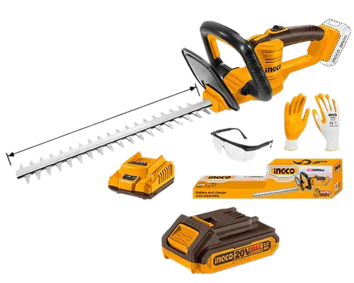 [toolsmart2044] CORDLESS HEDGE TRIMMER 20V INGCO (CHTLI20461)