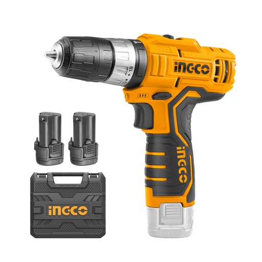 [toolsmart2051] CORDLESS IMPACT DRILL 12V INGCO (CIDLI1232)