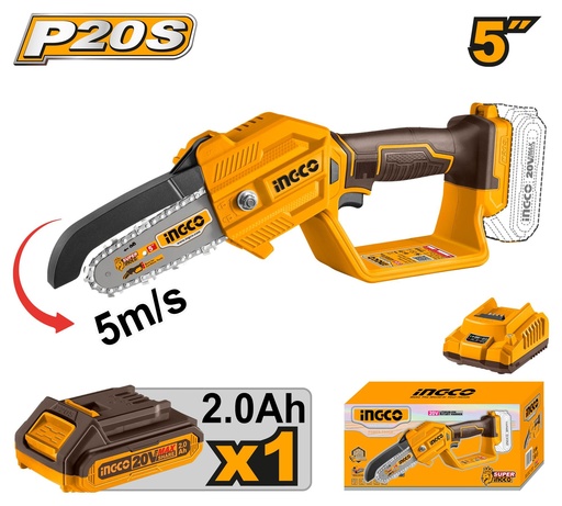 [toolsmart2082] CORDLESS PRUNER SAW INGCO (CGSLI20581)