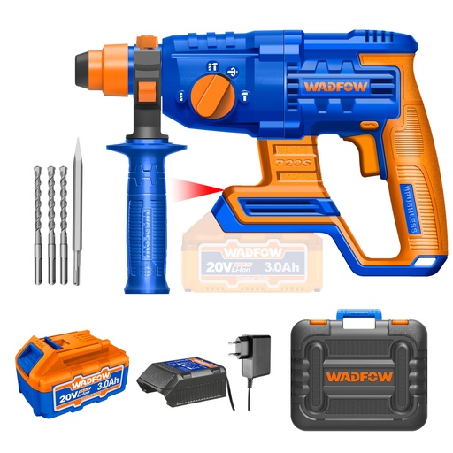 [toolsmart2086] CORDLESS ROTARY HAMMER 22MM WADFOW (WLM1522)