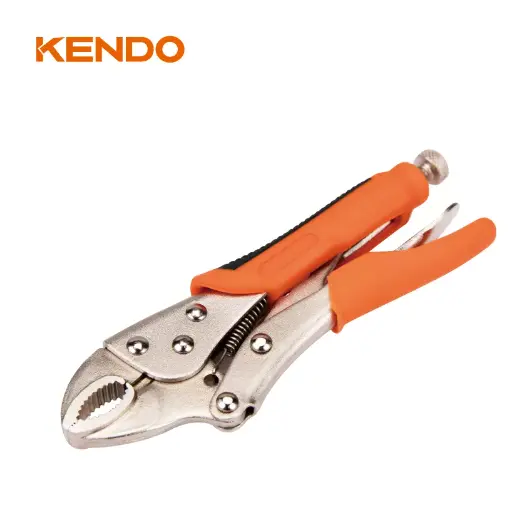 [ToolsMart273] CURVED JAW LOCKING PLIER 10"KENDO (EBR5000047)