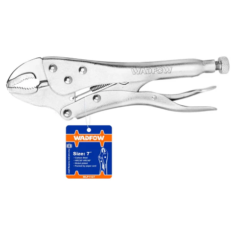 [toolsmart2127] CURVED JAW LOCKING PLIER 7" WADFOW (WLP1107)