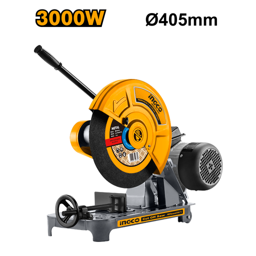 [toolsmart2134] CUT OFF SAW 3000W III PHASE INGCO (COS4052)