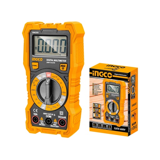 [ToolsMart1421] DIGITAL MULTIMETER INGCO (DM200)