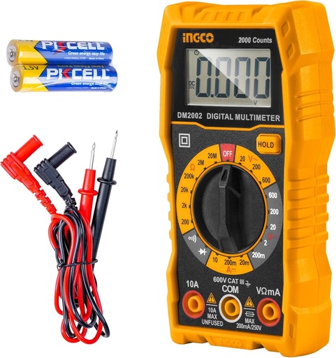 [ToolsMart46] DIGITAL MULTIMETER INGCO (DM2002)