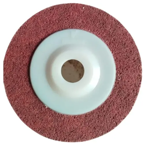 [ToolsMart4763] DIVS NON WOVEN WHEEL FOR STEEL U-5- 4"