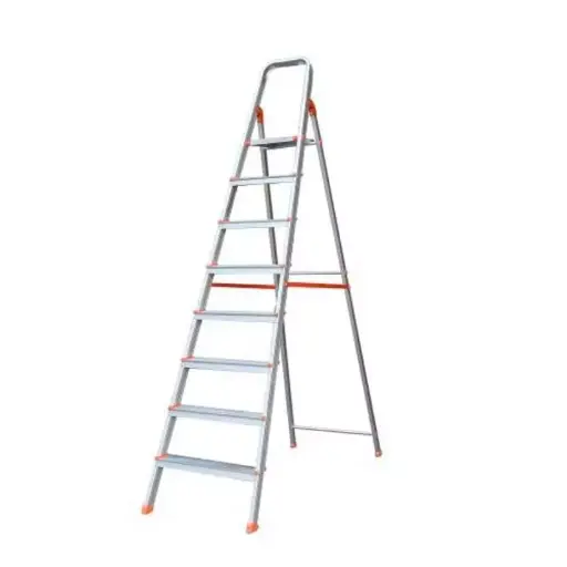 [ToolsMart4741] DOMESTIC ALUMINIUM LADDER 8 STEP