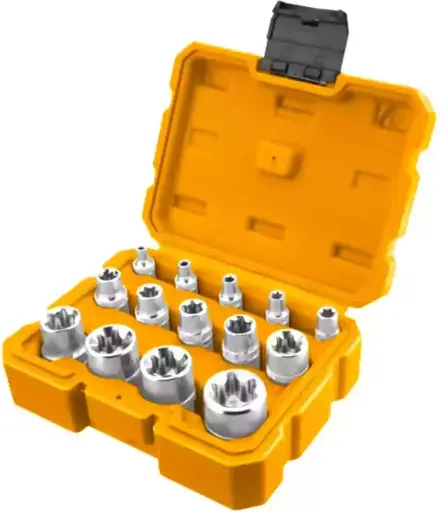 [ToolsMart1067] E-TYPE SOCKET SET INGCO (HKTETS0114)