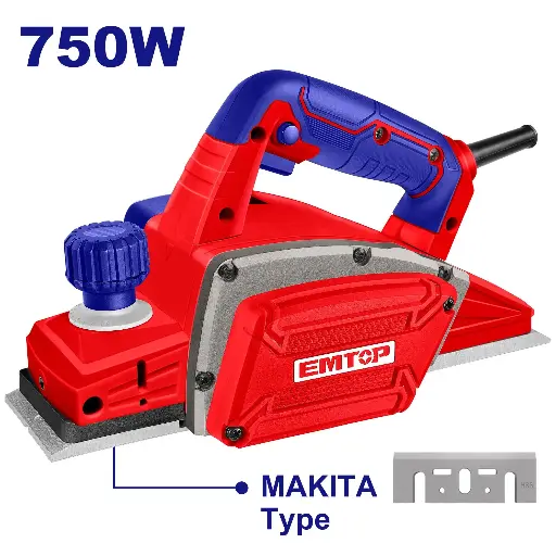 [ToolsMart4654] ELECTRIC PLANER 750W EMTOP (EECR0751)