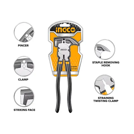 [ToolsMart4568] FENCING PLIERS INGCO (HFP3008)