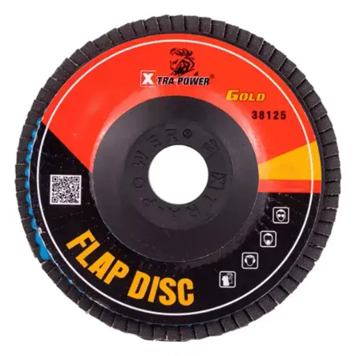 [ToolsMart4543] FLAP DISC 100MM #60 XTRA POWER