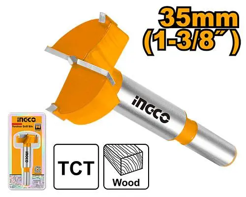 [ToolsMart6480] FORSTNER DRILL BIT 35MM INGCO (ADCS3501)