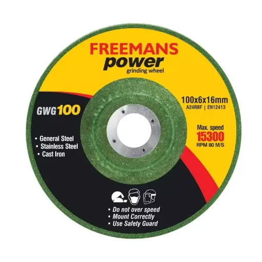 [ToolsMart4489] FREEMANS GRINDING WHEEL 4"