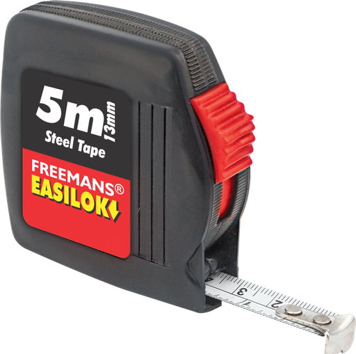 [toolsmart2463] FREEMANS MEASURING TAPE EASILOK 5MTR