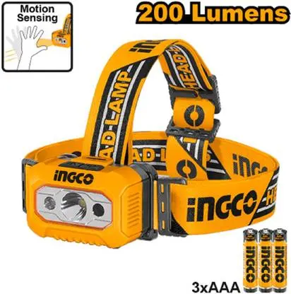 [ToolsMart4338] HEADLAMP INGCO (HHL013AAA8)