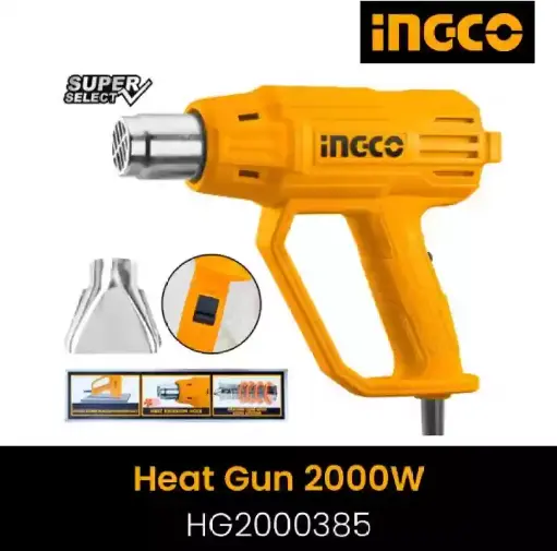 [ToolsMart1184] HEAT GUN INGCO (HG2000385)