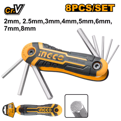 [toolsmart2602] HEX KEY INGCO (HHK14081)